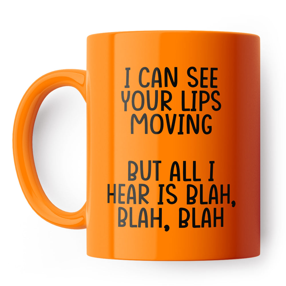 Blah Blah Blah White Mug #5 image